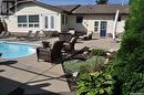 310 Willow Street E, Saskatoon, SK  - Outdoor With In Ground Pool With Deck Patio Veranda 