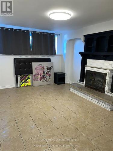 1069 Ella Avenue, Mississauga, ON - Indoor With Fireplace