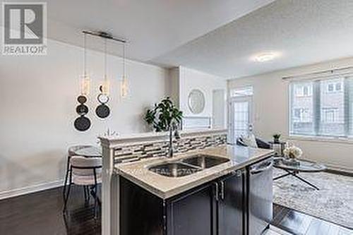 4 Munch Place, Milton, ON - Indoor Photo Showing Kitchen With Double Sink