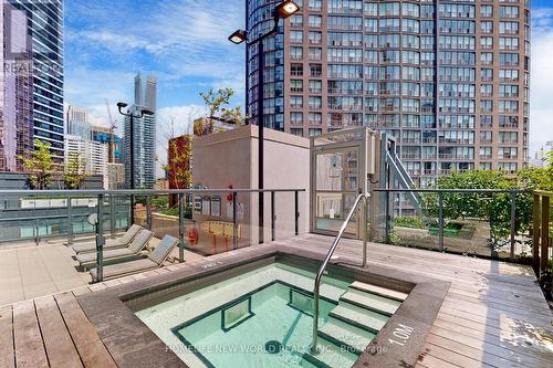 725 - 955 Bay Street, Toronto, ON - Outdoor With In Ground Pool With Facade