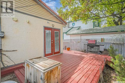 313 2Nd Street E, Saskatoon, SK - Outdoor With Deck Patio Veranda With Exterior