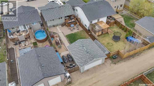 207 Warwick Crescent, Warman, SK - Outdoor With Above Ground Pool