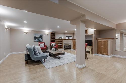 12 Strathroy Crescent, Waterdown, ON - Indoor With Fireplace