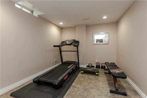12 Strathroy Crescent, Waterdown, ON - Indoor Photo Showing Gym Room