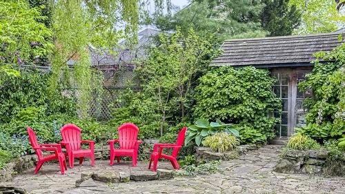 Private backyard - 55 Paradise Road N, Hamilton, ON - Outdoor