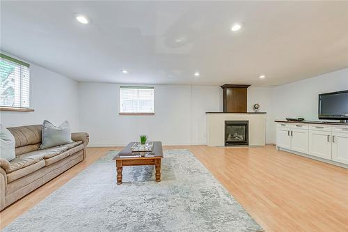 193 Appleby Line, Burlington, ON - Indoor Photo Showing Living Room With Fireplace