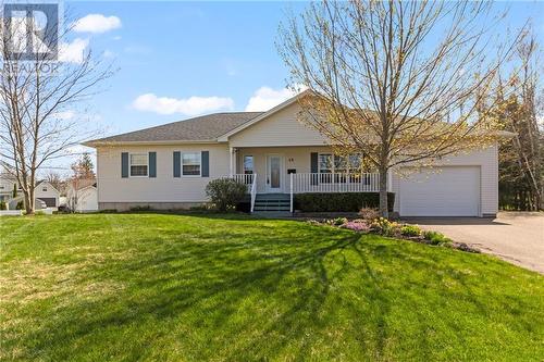 49 Fleuriant, Dieppe, NB - Outdoor With Deck Patio Veranda With Facade