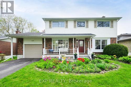45 Bayview Crescent, Cobourg, ON - Outdoor With Deck Patio Veranda With Facade