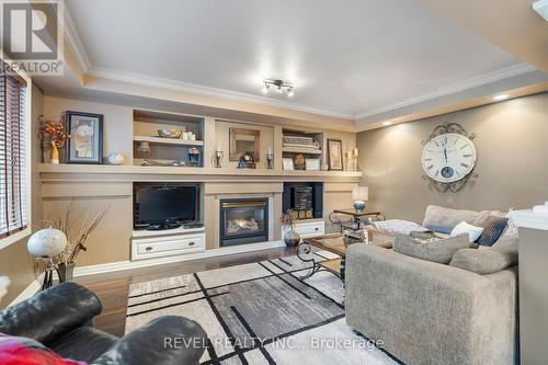 279 Lakeshore Road W, Port Colborne, ON - Indoor Photo Showing Living Room With Fireplace