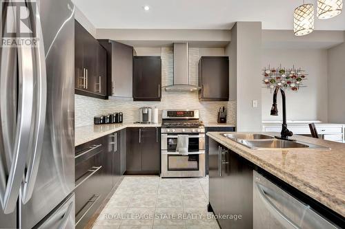 236 Penny Lane, Hamilton, ON - Indoor Photo Showing Kitchen With Stainless Steel Kitchen With Double Sink With Upgraded Kitchen
