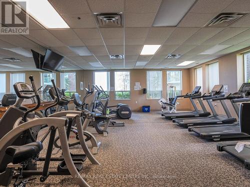 907 - 4879 Kimbermount Avenue S, Mississauga, ON - Indoor Photo Showing Gym Room