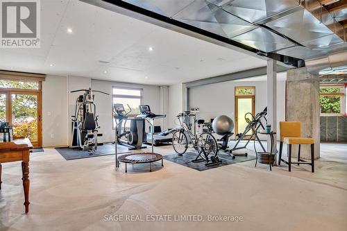 745 Fire Route 38, North Kawartha, ON - Indoor Photo Showing Gym Room