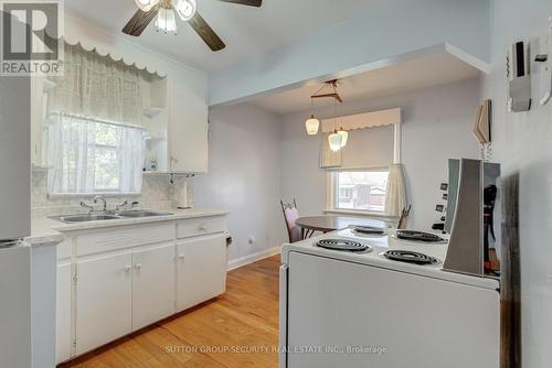 50 Dorsey Drive, Toronto, ON - Indoor Photo Showing Kitchen With Double Sink