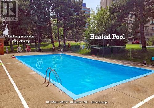 1109 - 451 The West Mall, Toronto, ON - Outdoor With In Ground Pool