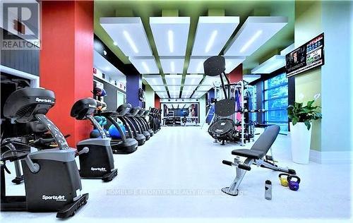 3805 - 55 Ann O'Reilly Road, Toronto, ON - Indoor Photo Showing Gym Room