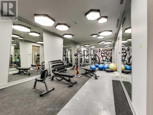 309 - 199 Richmond Street W, Toronto, ON - Indoor Photo Showing Gym Room