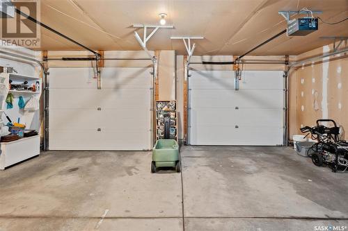 215 Eastman Cove, Saskatoon, SK - Indoor Photo Showing Garage