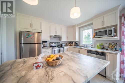 283 Belfort Street, Embrun, ON - Indoor Photo Showing Kitchen With Double Sink