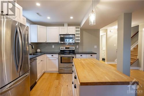 Lower Level - 51 Antler Avenue, Ottawa, ON - Indoor Photo Showing Kitchen With Stainless Steel Kitchen