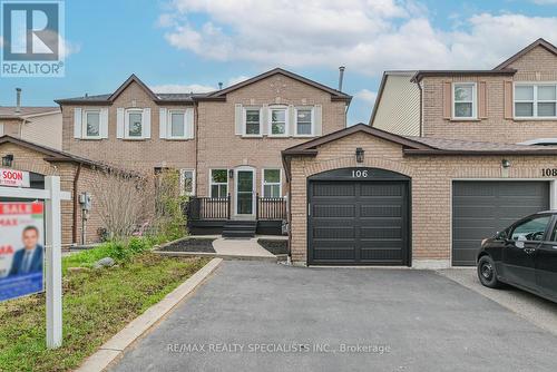 106 Cutters Crescent, Brampton, ON - Outdoor With Facade