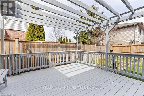 6 Martinet Avenue, London, ON - Outdoor With Deck Patio Veranda With Exterior