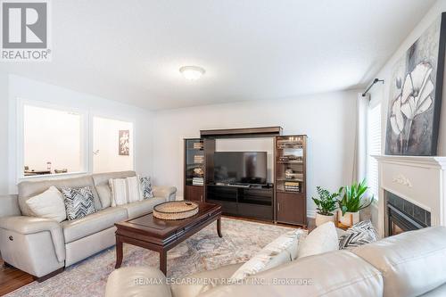 2167 Coldwater Street, Burlington, ON - Indoor Photo Showing Living Room With Fireplace
