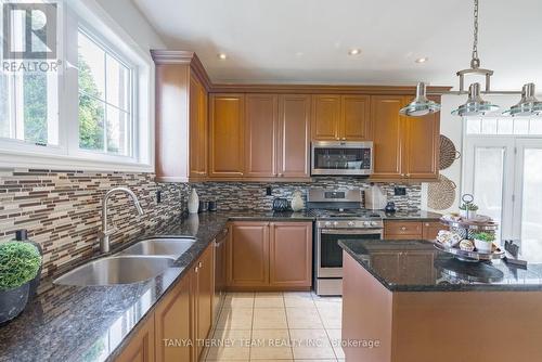 106 Montgomery Avenue, Whitby, ON - Indoor Photo Showing Kitchen With Double Sink
