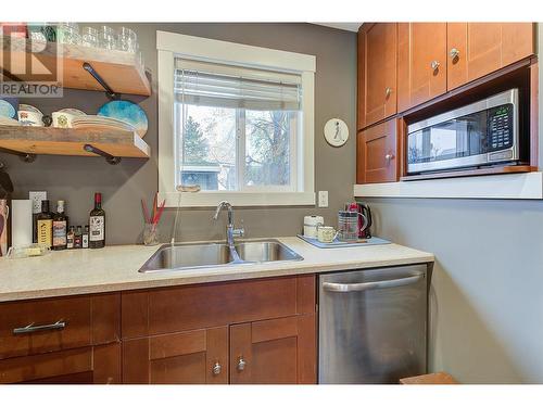 730 Fuller Avenue Lot# 5 & 6, Kelowna, BC - Indoor Photo Showing Kitchen With Double Sink