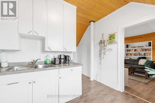 A/B - 306 Glen Miller Road, Quinte West, ON - Indoor Photo Showing Kitchen With Double Sink