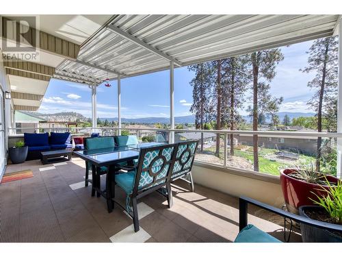 1245 Mountain Avenue, Kelowna, BC - Outdoor With Deck Patio Veranda With View With Exterior