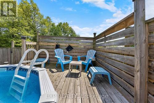 6840 Sunrise Court, Niagara Falls, ON - Outdoor With Above Ground Pool With Deck Patio Veranda