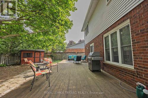 616 Grenfell Drive, London, ON - Outdoor With Deck Patio Veranda With Exterior
