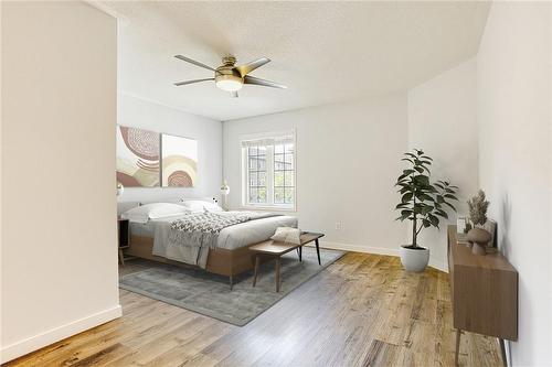 Virtually Staged - 444 Beach Boulevard, Hamilton, ON - Indoor Photo Showing Bedroom