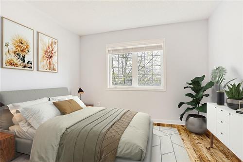 Virtually Staged - 444 Beach Boulevard, Hamilton, ON - Indoor Photo Showing Bedroom