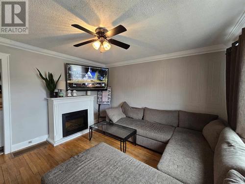 1241 Wellington St E, Sault Ste Marie, ON - Indoor Photo Showing Living Room With Fireplace