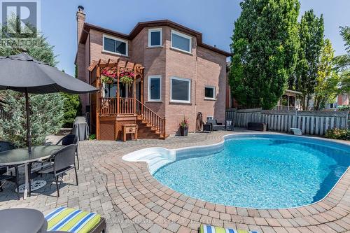 420 Traviss Drive, Newmarket, ON - Outdoor With In Ground Pool With Deck Patio Veranda