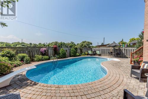 420 Traviss Drive, Newmarket, ON - Outdoor With In Ground Pool With Backyard