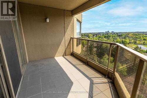 910 - 1800 The Collegeway, Mississauga, ON - Outdoor With Balcony With View With Exterior