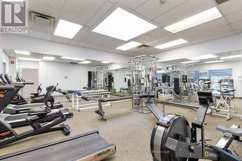 910 - 1800 The Collegeway, Mississauga, ON - Indoor Photo Showing Gym Room