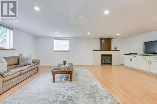 193 Appleby Line, Burlington, ON - Indoor Photo Showing Living Room With Fireplace