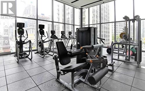 2812 - 7 Grenville Street, Toronto, ON - Indoor Photo Showing Gym Room