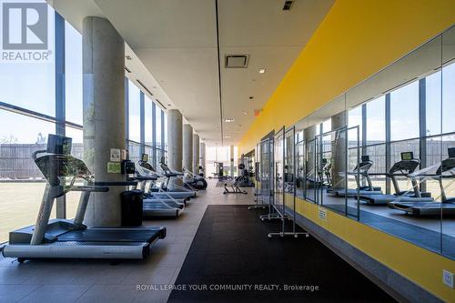 413 - 105 The Queensway Avenue, Toronto, ON - Indoor Photo Showing Gym Room