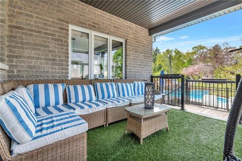 175 Oakhill Place, Ancaster, ON - Outdoor With In Ground Pool With Deck Patio Veranda With Exterior