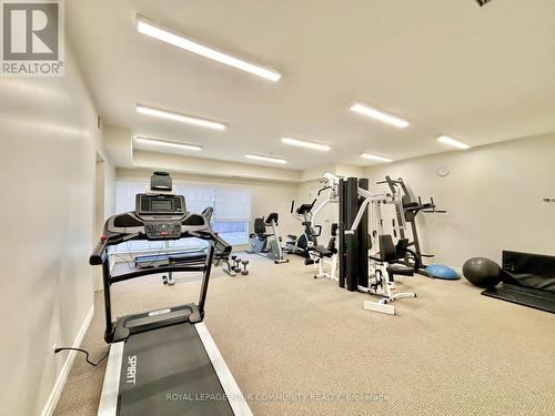 321 - 33 Wallace Street, Vaughan, ON - Indoor Photo Showing Gym Room