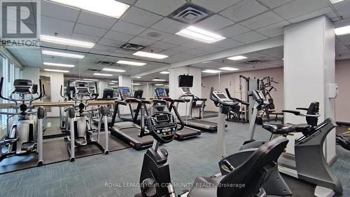 1704 - 285 Enfield Place, Mississauga, ON - Indoor Photo Showing Gym Room