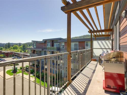406-110 Presley Pl, View Royal, BC - Outdoor With Balcony With Exterior