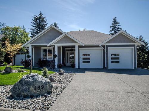 489 Mountain View Dr, Lake Cowichan, BC - Outdoor With Facade