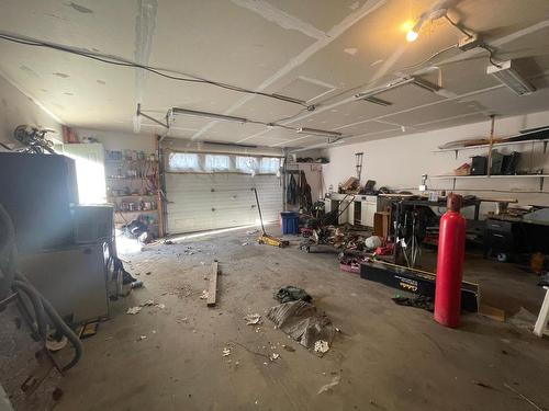 445 Clough Road, Barriere, BC - Indoor Photo Showing Garage