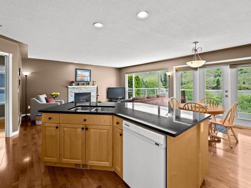 3639 Overlander Drive, Kamloops, BC - Indoor Photo Showing Kitchen With Double Sink