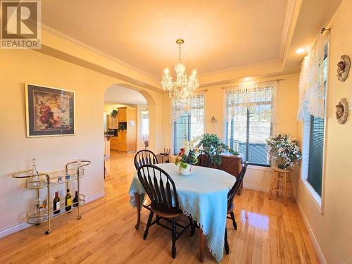 260 Bonlin Road, Princeton, BC - Indoor Photo Showing Dining Room